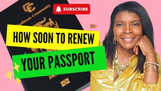 How Soon to Renew your Passport | Jamaican Passport