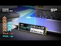SSD PCIe Gen 3×4 P34A60 tốc độ đọc lên đến 2.200MB/s và tốc độ ghi lên đến 1.600MB/s