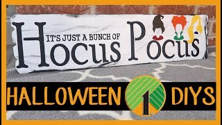 $1 Hocus Pocus @Dollar Tree DIY Halloween Decor! 🕯️ #dollartree