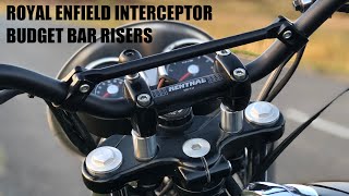 Famous Royal Enfield Interceptor 650 - Budget Bar Risers - TITANIUM !!!! Net Worth