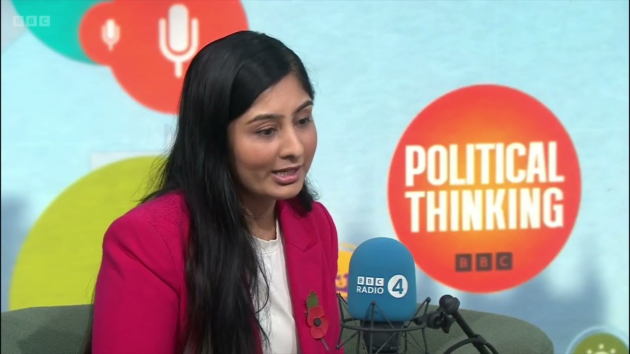 Zarah Sultana compares Nigel Farage to Hitler and a fascist on Political Thinking Nick Robinson BBC