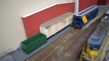 Alaska mill and Feed on the Anchorage Central RR (Alaska Railroad) in HO scale