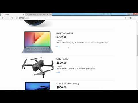 CS50 Web 2020 Project 2 Commerce