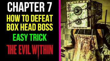 How To Defeat Twin Box Head Boss (Easy Trick) | Chapter 7 | The Evil Within | MP Trophy