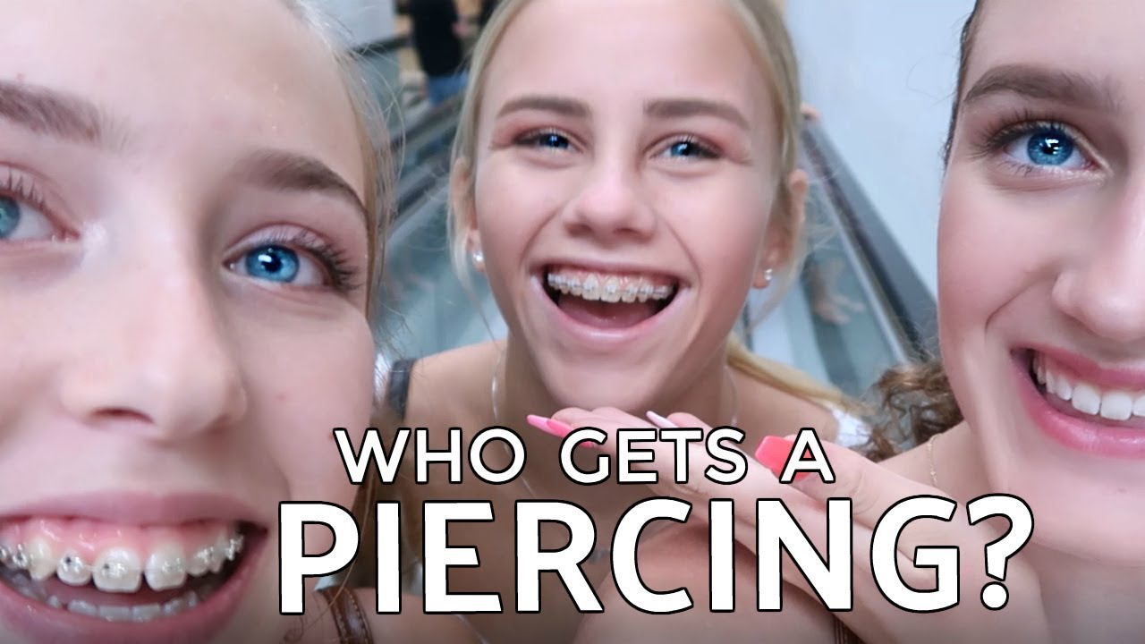 Getting Piercings and Shopping at The Mall! YouTube
