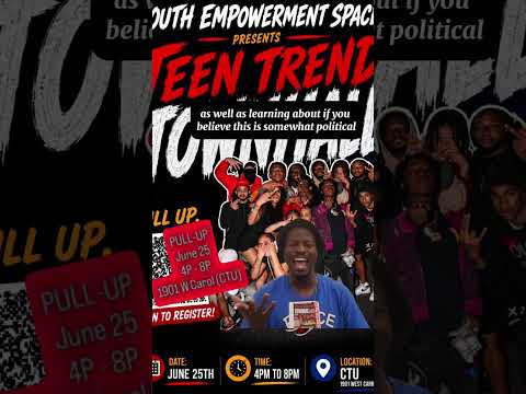 Teen Trends (Takeover) Town Hall, 6/25 Chicago