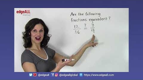 Equivalent Fractions Using Cross Multiplication  with examples - Part 1