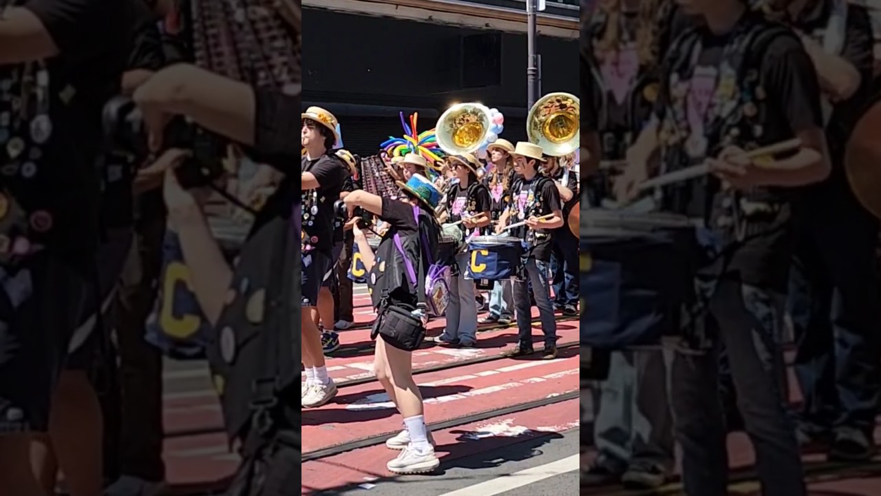 Cal Berkeley in the house SF Pride 