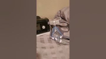Video of my sleep apnea machine and mask #Shorts