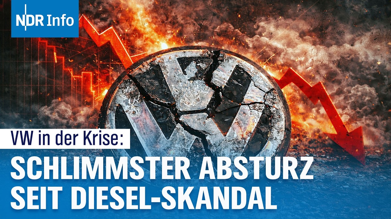 Volkswagen in der Krise: Gewinn halbiert, 50.000 Stellen vor dem Aus | NDR Info