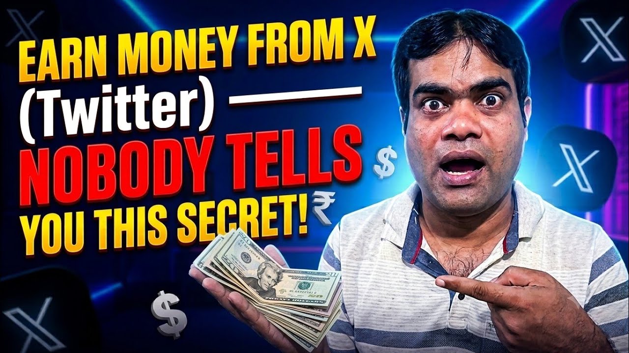 Earn Money from X Twitter — Nobody Tells You This Secret!