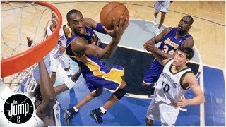 Kobe Bryant and the top 3 baseline dunks in NBA history | The Jump screenshot 4