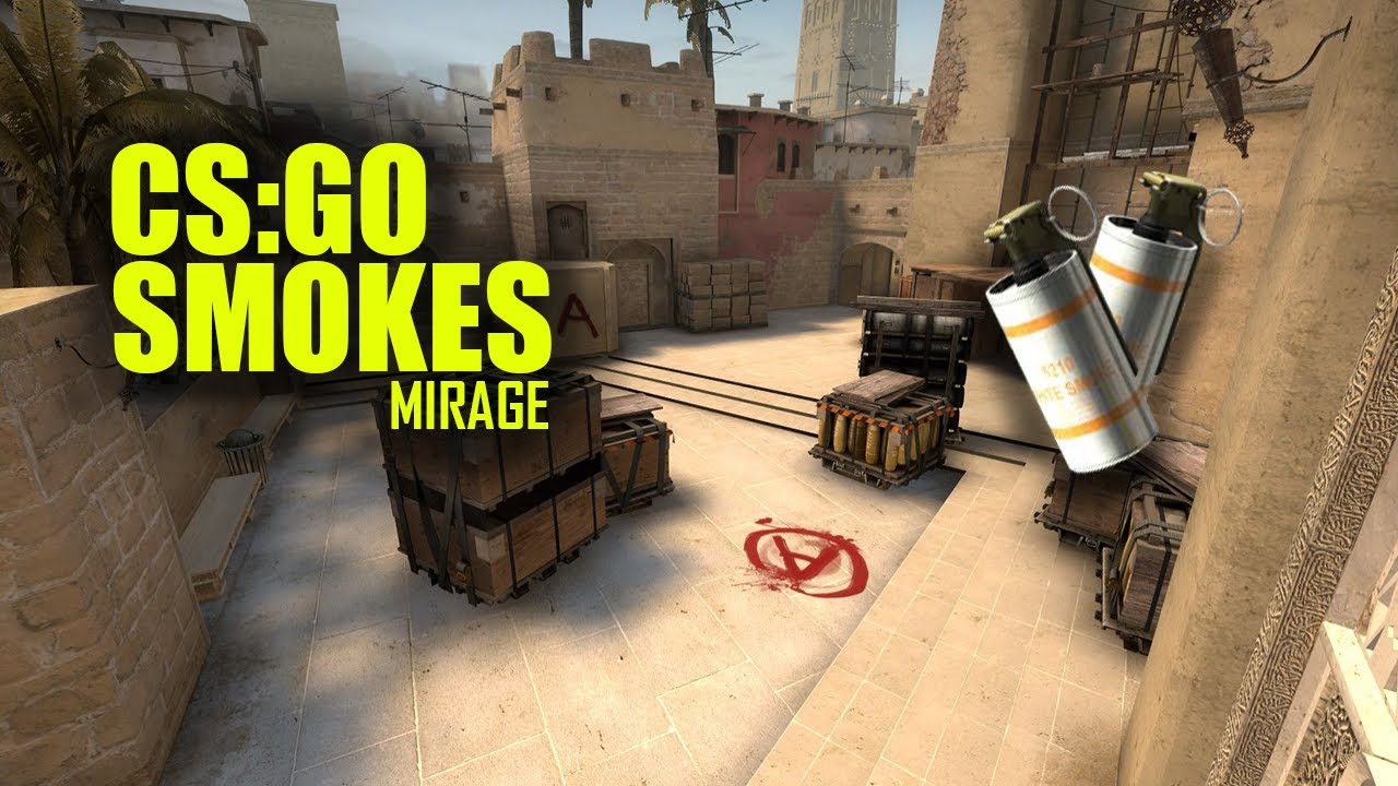 CS:GO smokes! Map Mirage. You must learn it! - YouTube