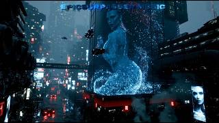 CHROME RAIN PROTOCOL | 1 Hour Dark Futuristic Cyberpunk Music