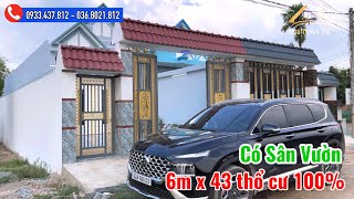 (❤️ĐÃ BÁN) Bán nhà tại Đức Hoà | Siêu phẩm NHÀ ĐẸP - RỘNG 255m2 | Thiết kế mới lại - CÓ SÂN VƯỜN