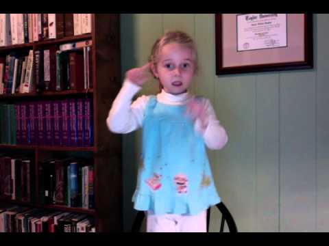 Geographical Fugue by Ernst Toch performed by a five year old