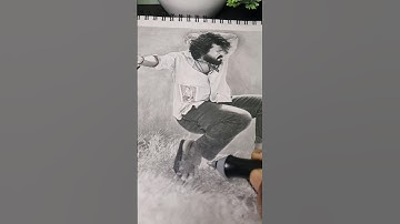 Chikiri Chikiri song vibes🎧🎶 on paper✍️🔥 | Ram charan | Pencil drawing #drawing #shorts