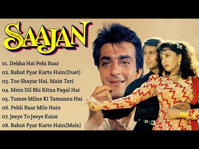 Saajan Movie All Songs~Salman Khan~ Madhuri Dixit~Sanjay Dutt~MUSICAL WORLD class=