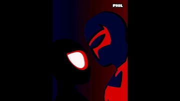 I respect every single spiderman in here  #animation #acrossthespiderverse #shorts