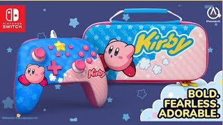 New PowerA Kirby Controller and Carrying Case #shorts