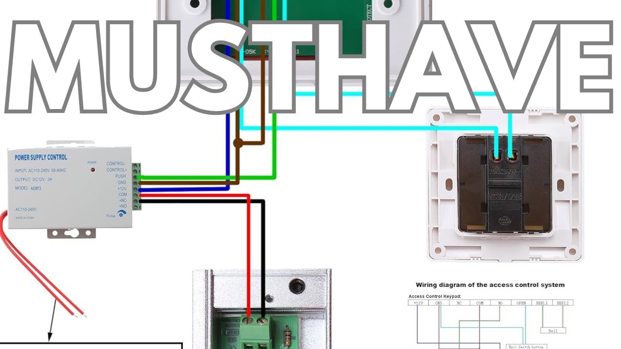 Heavy-Duty RFID Access Control! 🏢 620LB Magnetic Door Lock System Setup for Home & Office!
