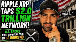 RIPPLE TAPS A 2 TRILLION NETWORK AI BROKE A POST QUANTUM CODE IN 60 HOURS