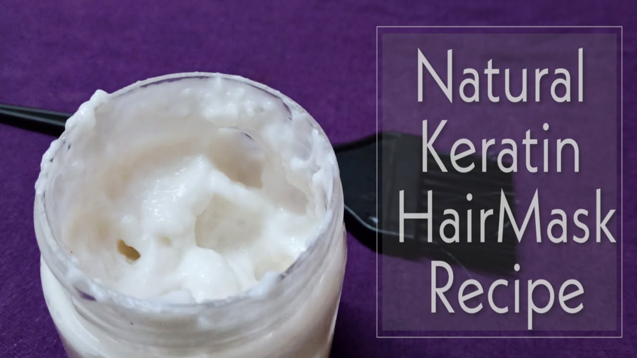 Natural Keratin HairMask at Home with Simple Ingredients instantly