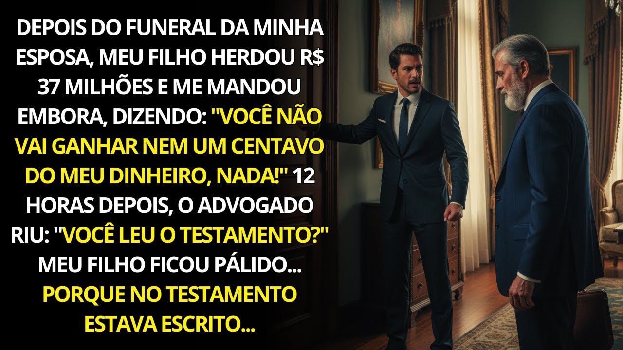 Meu filho recebeu R$ 37 milhões e me expulsou – mas 24 horas depois, implorou ajuda!