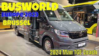 2024 Man TGE Coach  Interior And Exterior  Busworld Europe 2023 Brussel