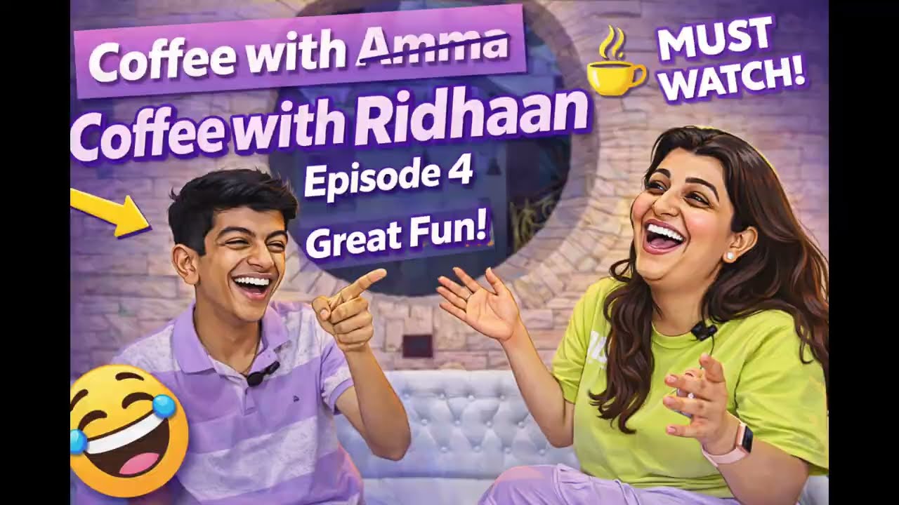 Coffee with Ridhaan ☕💜 | Episode 4, What my teenage son asked me, Gen Z & Gen Y - Real Talk!
