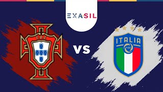 Portugal 2015 (0) - (4) Italia 2021 | Partido Completo | Fecha 9