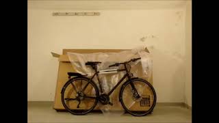 Fahrrad Xxl Vsf Fahrradmanufaktur T 700 Disc 2018 28 Zoll Diamant Unboxing Youtube