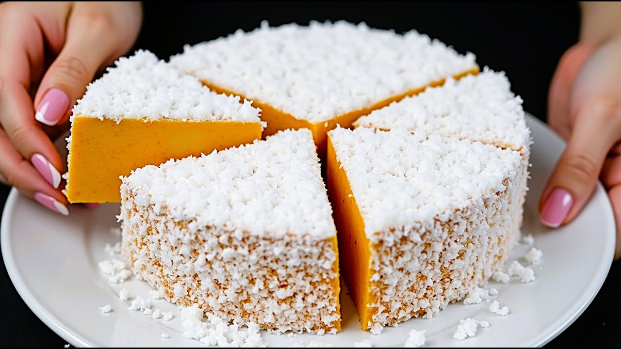 Nur Milch und Kürbis! Blitzschnelles Dessert in 5 Minuten! Kein Backofen, keine Gelatine!