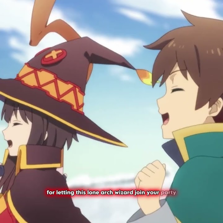 Konosuba megumin and Kazuma relationship