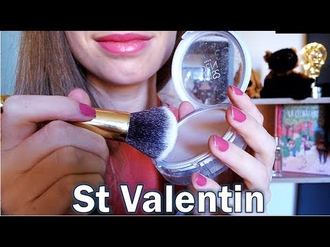 [ASMR français] ROLEPLAY Je te maquille pour ton rencard de St Valentin ! Soft spoken