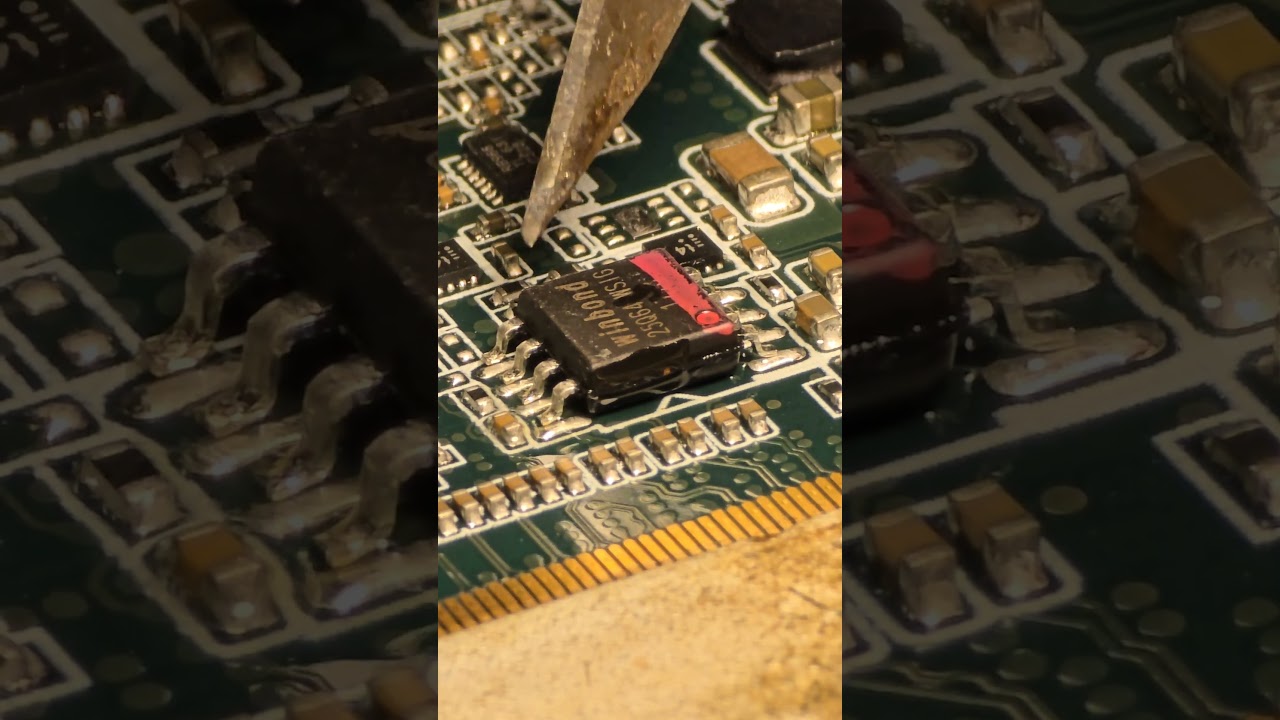 The Ultimate Fix: Swapping a Corrupted BIOS Chip 🔥