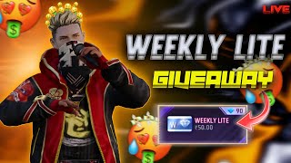 GIVEAWAY LIVE STREAM || FREEFIRE LIVE STREAM TELUGU #343 #FREEFIRE #LIVESTREAM #TELUGU