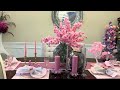 SOMETHING IN PINK! Collab/ with The Grace Life DIY Home Decor/Tablescape Tuesdays