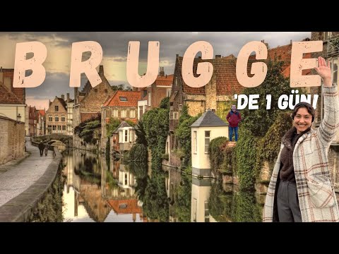 BRUGGE 'de Dolu Dolu 1 Gün! - Belçika (Brugge Christmas Market 2022)