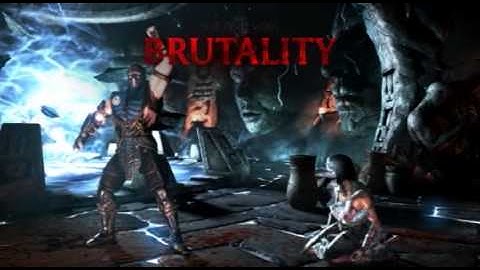 MKX SUB ZERO "SPLITTING IMAGE" BRUTALITY +TUTORIAL