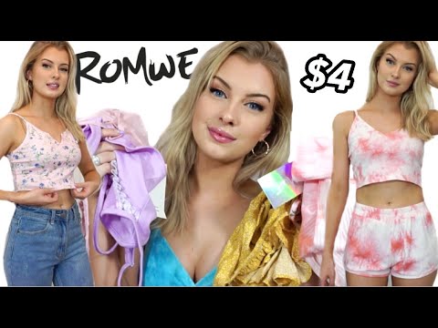 ROMWE TRY ON