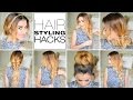 7 Genius Hair Styling Hacks Every Girl Needs To Know!