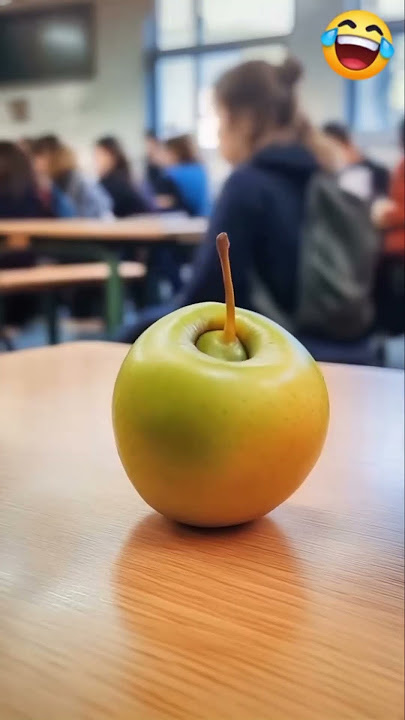 Apple surprise 😱🤣👧🏻🍎