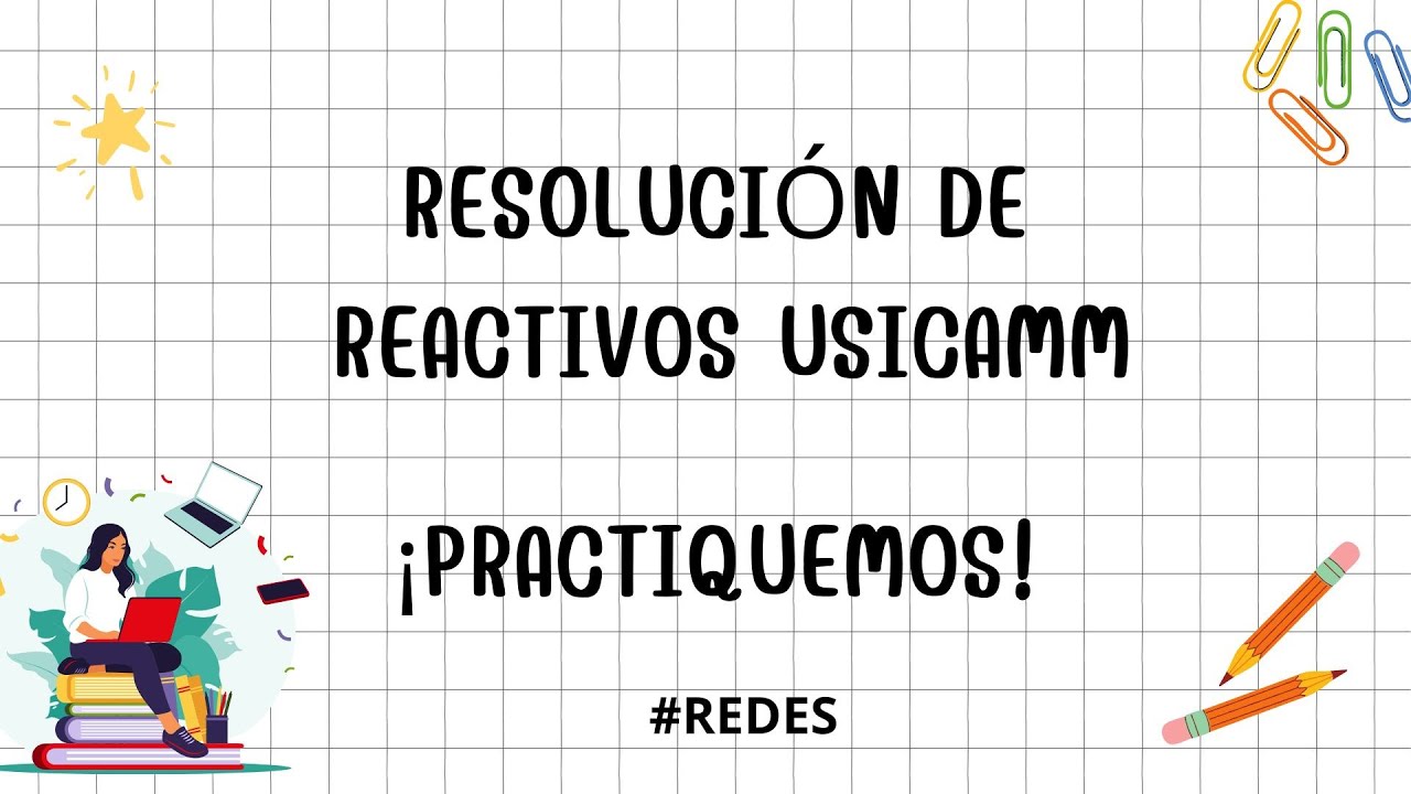 ¡Resuelve los Reactivos que VAN a VENIR en el Examen USICAMM 2025! 🔥📚