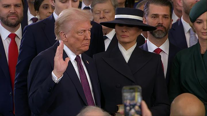 President Donald Trump's Inauguration Day 2025 | FULL