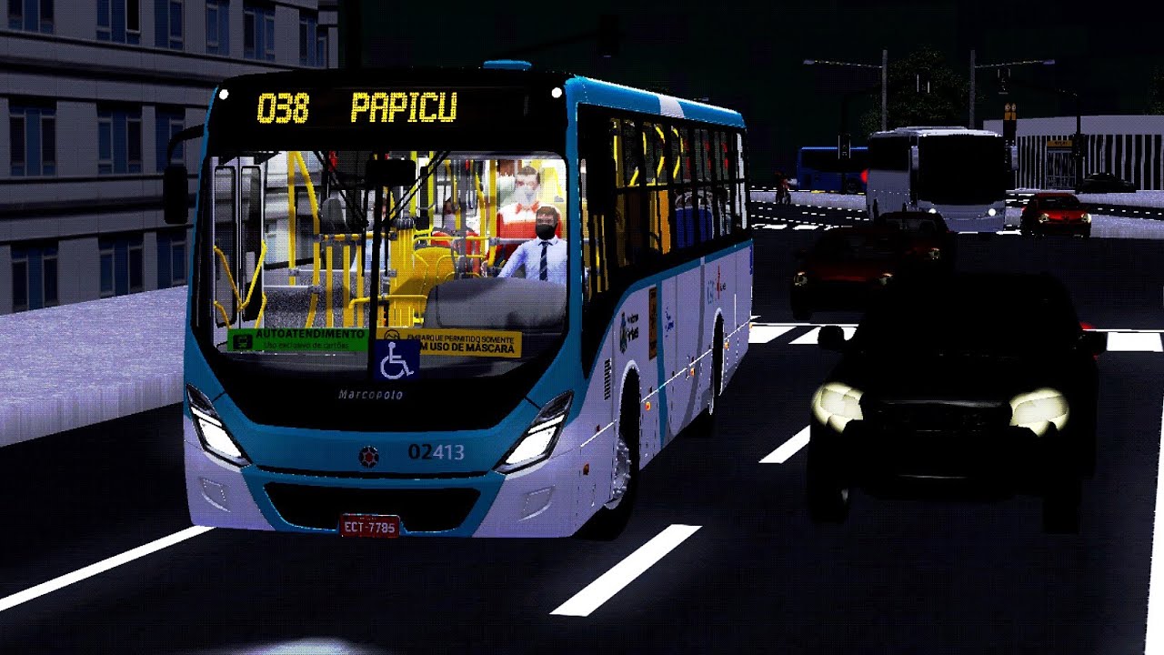 INNO ハコトラ ファルケン 改　ハヤシ Marcopolo Torino 2014 MB OF-1721 - Linha 038 Parangaba/Papicu