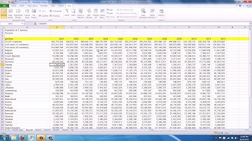 How to Prevent the Title Row from Scrolling in Excel 2010