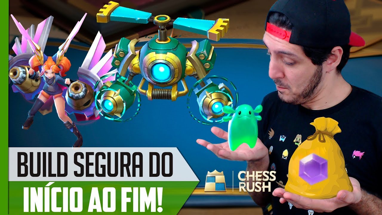 CHESS RUSH! O CARA FECHOU 5 PEÇAS NIVEL 3! ESTRATEGIA VAI ME SALVAR??? Chess  Rush Gameplay 