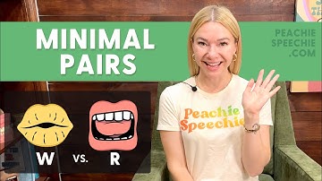 Minimal Pairs for W vs. R sound Liquid Gliding