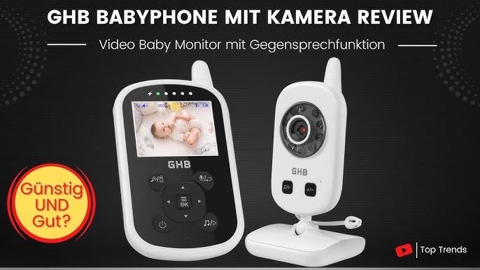 UNBOXING GHB Babyphone Monitor + Security Camera 